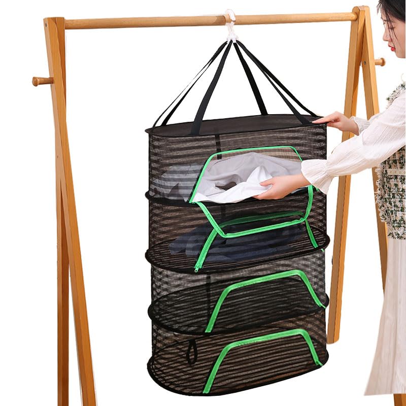 Amazon.com: szgwtk 4 Tier Herb Drying Rack,Drying Garden Herbs
